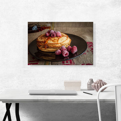 Pancakes With Berries Home decor