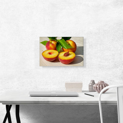 Peaches Fruits Home decor