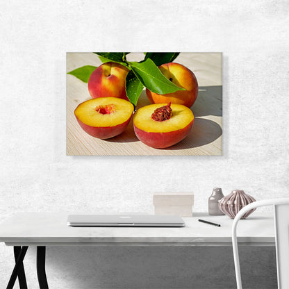 Peaches Fruits Home decor