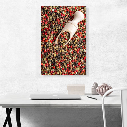 Pepper With Wooden Scoop Diner Restaurant decor