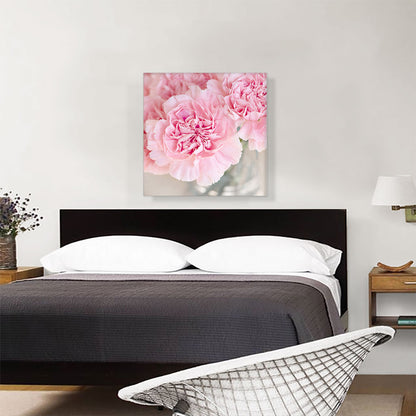 Pink Carnation Home Decor Square