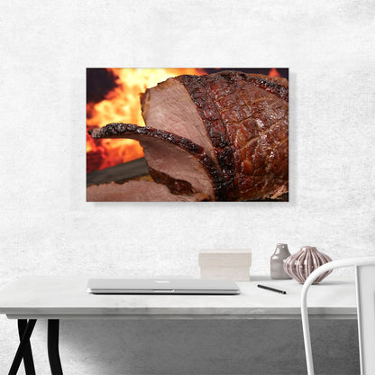 Barbecue Ham Meat Diner Restaurant decor