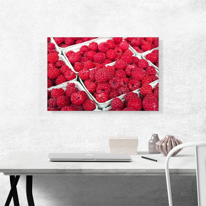 Raspberries In Box Home decor