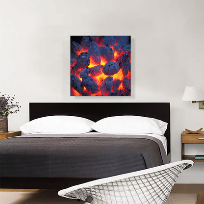 Barbecue Hot Flames Diner Restaurant decor