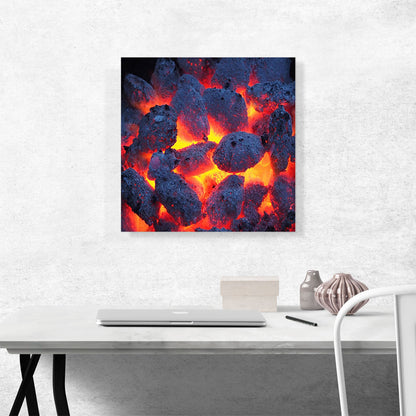 Barbecue Hot Flames Diner Restaurant decor