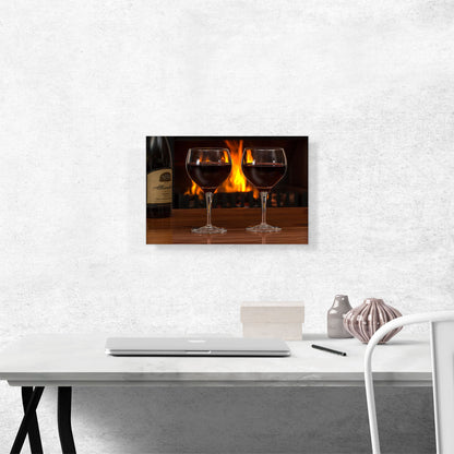 Red Wine In Glass Restaurant decor