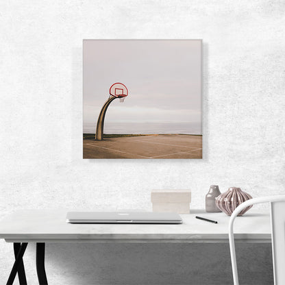 Basketball Court Beach Home decor