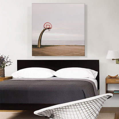 Basketball Court Beach Home decor