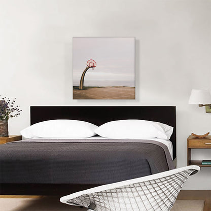 Basketball Court Beach Home decor