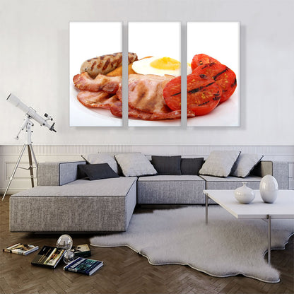 Sausage, Eggs, Bacon and Tomato Breakfast Restaurant decor
