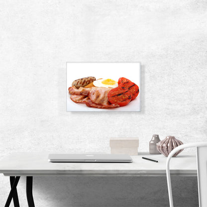 Sausage, Eggs, Bacon and Tomato Breakfast Restaurant decor