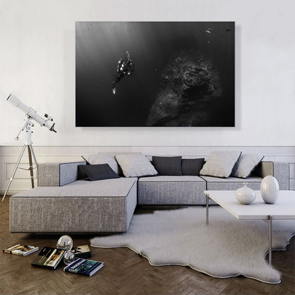 Scuba Diver Home Decor Rectangle