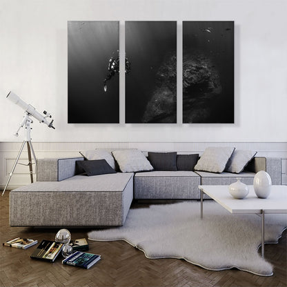 Scuba Diver Home Decor Rectangle