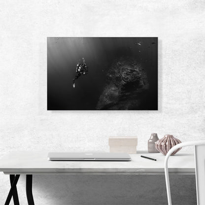 Scuba Diver Home Decor Rectangle
