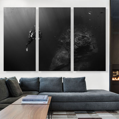 Scuba Diver Home Decor Rectangle