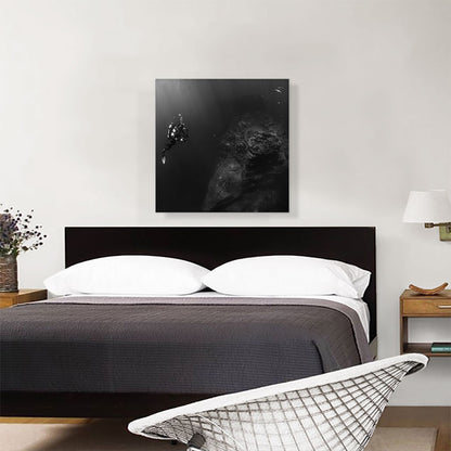 Scuba Diver Home Decor Square