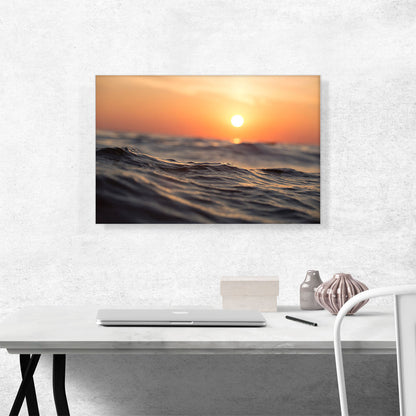 Sea Wave Sunset