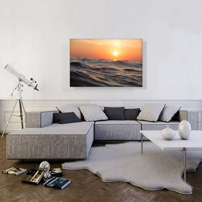 Sea Wave Sunset