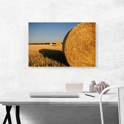 Straw Bales Home decor