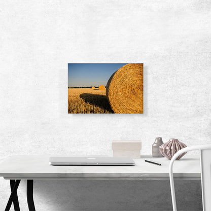 Straw Bales Home decor