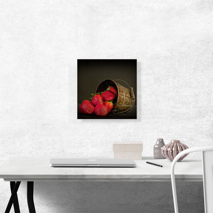 Strawberries In Can Home decor
