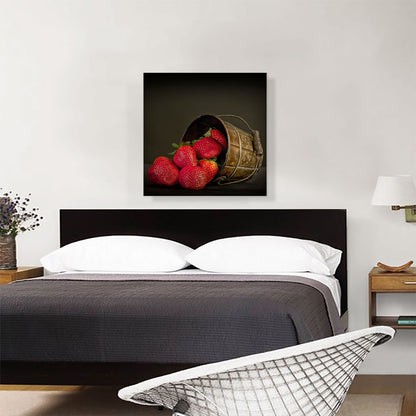 Strawberries In Can Home decor