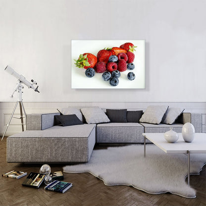 Strawberries, Raspberries and Blueberries Restaurant decor