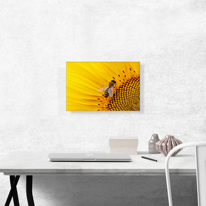 Bee On Sunflower Home decor