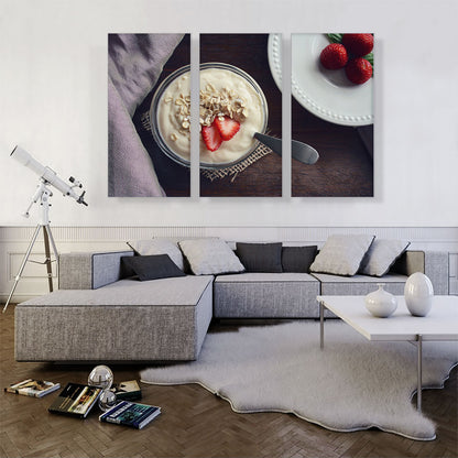 Strawberry Fruit Yogurt Restaurant decor