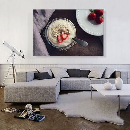 Strawberry Fruit Yogurt Restaurant decor