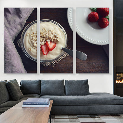Strawberry Fruit Yogurt Restaurant decor