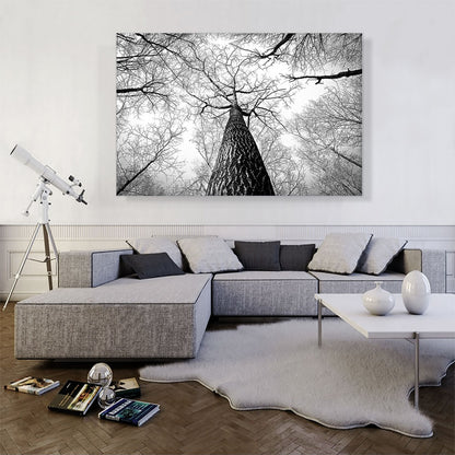 Tall Tree Branches Home Decor Rectangle