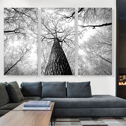 Tall Tree Branches Home Decor Rectangle