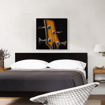 Top of Bass Guitar Music Studio decor