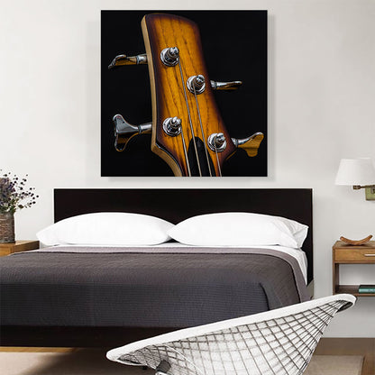 Top of Bass Guitar Music Studio decor