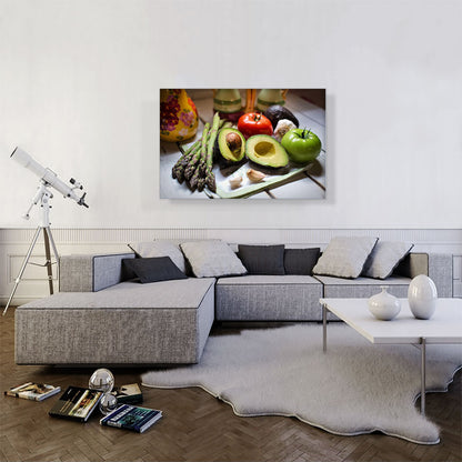Vegetables Platter Restaurant decor