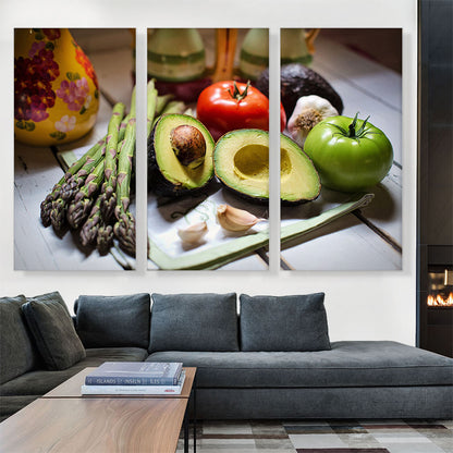 Vegetables Platter Restaurant decor