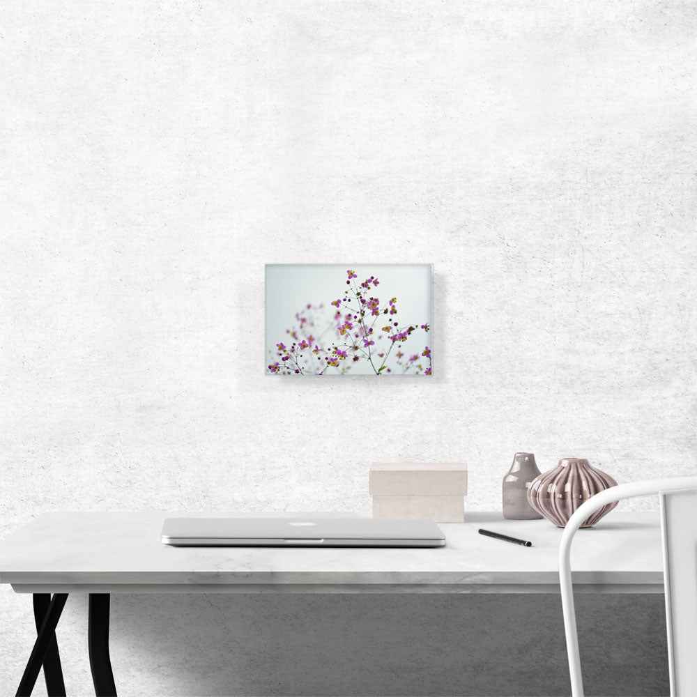 Wild Pink Flowers Home Decor Rectangle