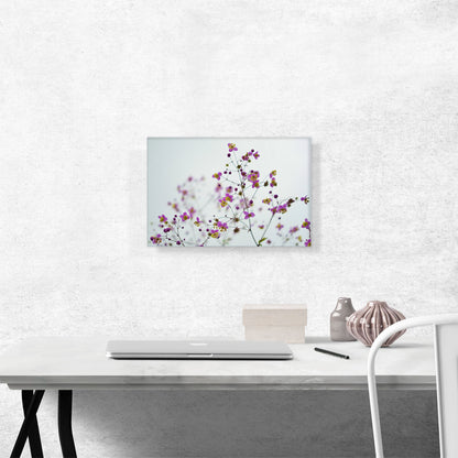 Wild Pink Flowers Home Decor Rectangle