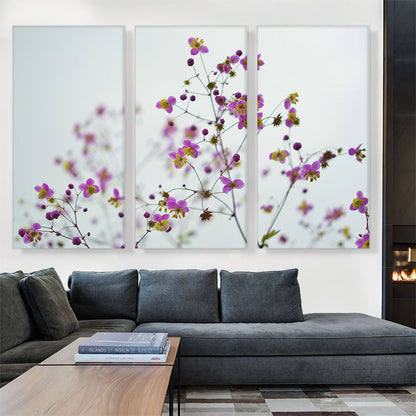 Wild Pink Flowers Home Decor Rectangle