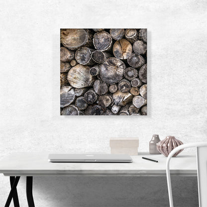 Wood Texture Home Decor Square