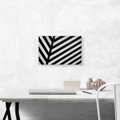 Wooden Black And White Stripes Home decor