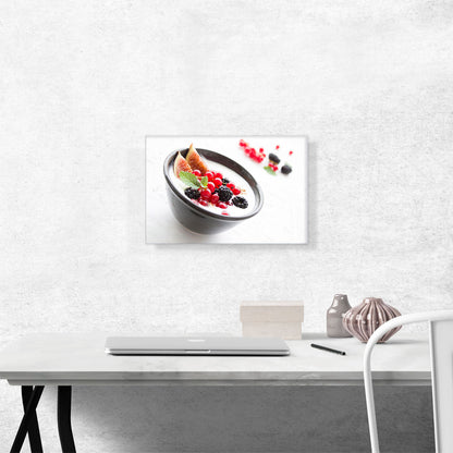 Yogurt with Berries Home Decor
