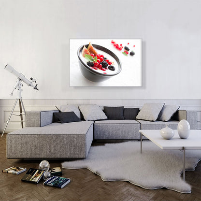 Yogurt with Berries Home Decor