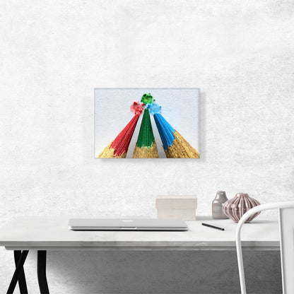 Color Pencils Home Decor Rectangle