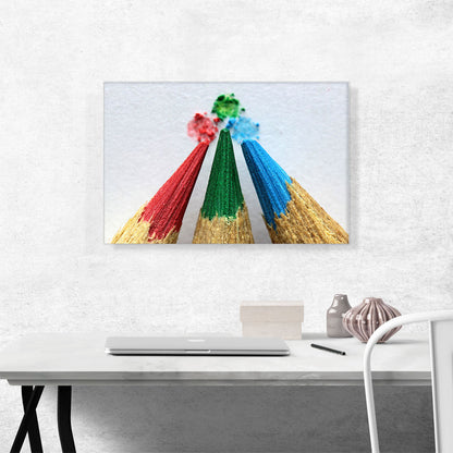 Color Pencils Home Decor Rectangle