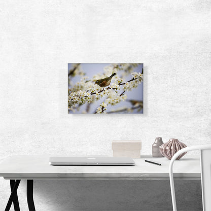 Bird And Blossom Flowers Home decor