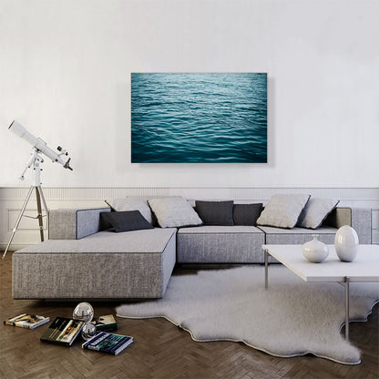 Blue Water Waves Ocean Lake Rectangle