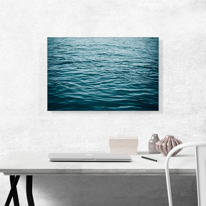 Blue Water Waves Ocean Lake Rectangle
