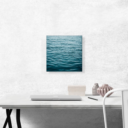 Blue Water Waves Ocean Lake Square